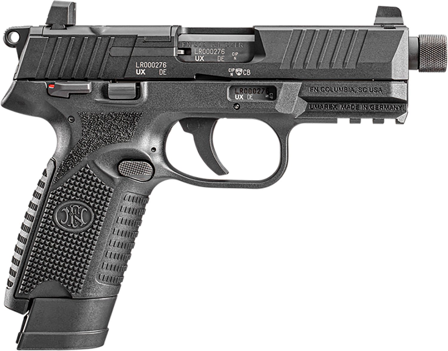 FN 502 TACT 22LR BLK 10+1 TB by FN America / FN Herstal