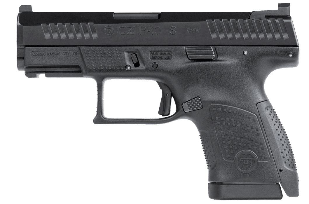 CZ P-10 S 9MM BLACK 10+1 3.5" by CZ-USA