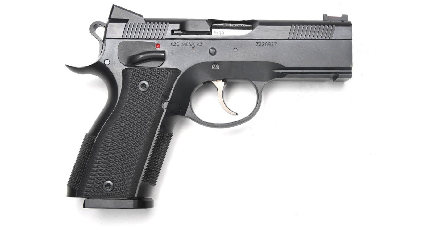 CZ A01-C CUSTOM 9MM 3.8" 15+1 by CZ-USA