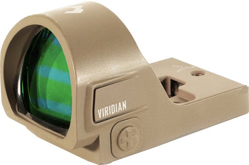 VIRIDIAN REFLEX SIGHT RFX-35 - MICRO GREEN DOT 1X22 RMR FDE
