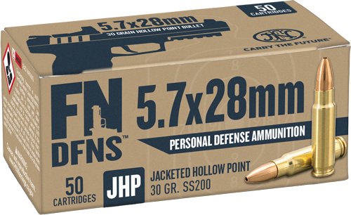 FN 5.7X28 30GR JHP SS200 - 50RD 10BX/CS by FN America / FN Herstal