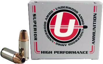 UNDERWOOD 9MM LUGER +P 124GR - XTP JHP 20RD 10BX/CS by Underwood Ammo