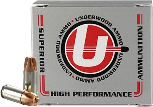 UNDERWOOD 9MM LUGER 115GR - XTREME PENETRATOR 20RD 10BX/CS by Underwood Ammo