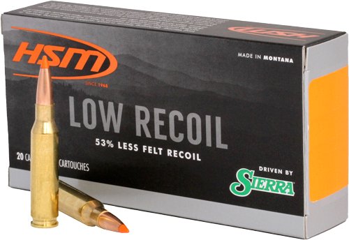 HSM LOW RECOIL 270 WIN 130GR - SBT 20RD 20BX/CS !!!!!!!!