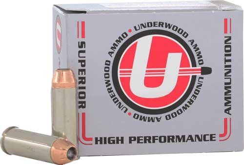 UNDERWOOD 45 LC +P 250GR - XTP JHP 20RD 10BX/CS by Underwood Ammo
