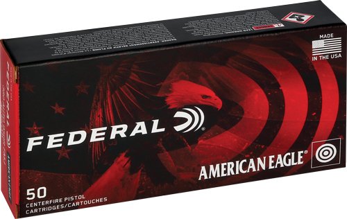 FEDERAL AE 380 ACP 95GR FMJ-RN - 50RD 20BX/CS by Federal Ammunition