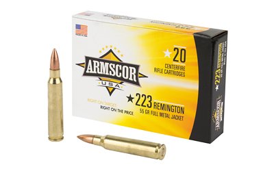 ARMSCOR 223REM 55GR FMJ 20/1000 by Armscor/Rock Island Armory