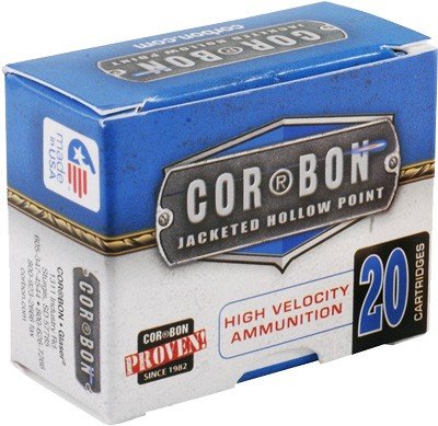 CORBON 45 ACP+P 200GR JHP - 20RD 25BX/CS by Cor-Bon