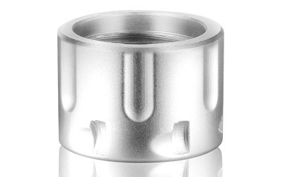 BACKUP THRD PRTCTR 1/2X28 CYL SIL by Backup Tactical