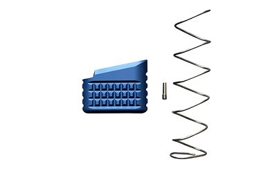 BACKUP MAG EXT FOR GLK 19/23 +5 BLU by Backup Tactical