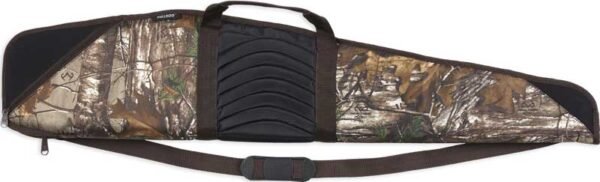BULLDOG PINNACLE RIFLE CSE 48" - APHD CAMO W/ BLACK LEATHER by Bulldog Cases