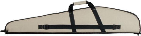 BULLDOG PLUS RIFLE CASE 48" - TAUPE W/ BLACK 3 POCKETS by Bulldog Cases
