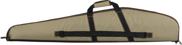 BULLDOG PLUS RIFLE CASE 48" - KHAKI W/ BLACK 3 POCKETS by Bulldog Cases