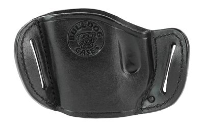 BULLDOG MOLDED LEATHER BLK RH LRG by Bulldog Cases