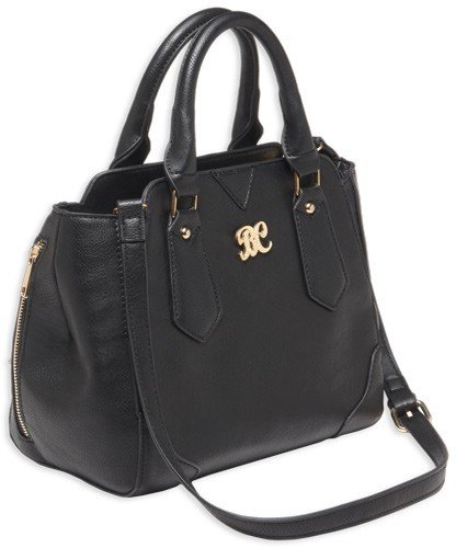 BULLDOG CONCEALED CARRY PURSE - SATCHEL BLACK W/BLACK TRIM by Bulldog Cases