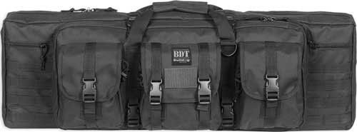 BULLDOG 36" SINGLE TACTICAL CS - 3 LARGE ACCESS POCKETS BLACK by Bulldog Cases