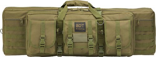 BULLDOG 36" SINGLE TACTICAL CS - 3 LARGE ACCESSORY POCKETS GREN by Bulldog Cases