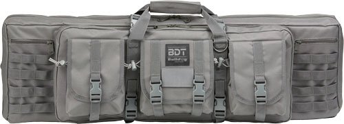BULLDOG 37" SINGLE TACTICAL CS - 3 LARGE ACCESSORY POCKETS GREY by Bulldog Cases