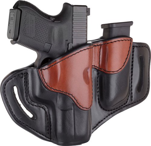 1791 BH2.1 BLT HOLSTR W/ MAG - PCH MULT-FIT RH GLK 17 BR/BLK by 1791 Gunleather