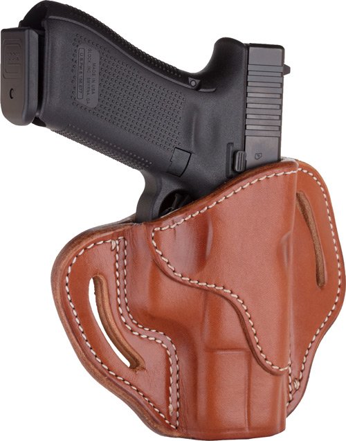 1791 BH2.3 BELT HOLTR OWB MULT - FIT RH 1911 5" W/ RAILS BROWN by 1791 Gunleather