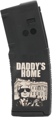 BLACK RAIN MAGAZINE 5.56X45 - 30RD BLACK TRUMP DADDY'S HOME by Black Rain Ordnance