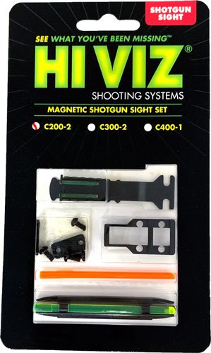 HIVIZ SHOTGUN DEER/TURKEY SET - C-SERIES 1/4" VENT RIB by Hi-Viz