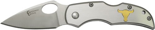 ABKT CATTLEMANS CUTLERY DUECE - LOCKBACK 2.5" BLADE W/ CLIP by American Buffalo Knife & Tool