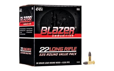 BLAZER 22LR 38GR 525CT BX 525/5250 by CCI Ammunition