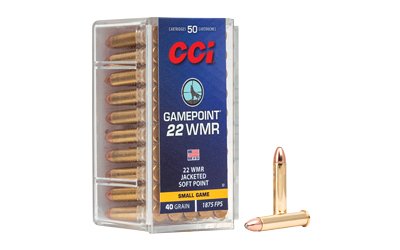 CCI 22WMR 40GR GAMEPOINT 50/2000 by CCI Ammunition