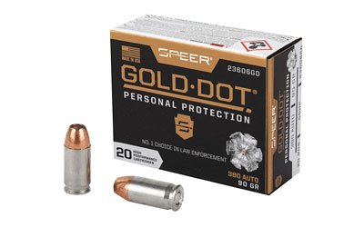 SPR GOLD DOT 380ACP 90GR HP 20/200 by Speer