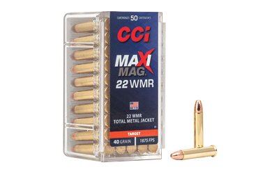 CCI MAXI-MAG 22WMR TMJ 50/2000 by CCI Ammunition