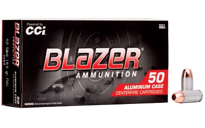 BLAZER 40SW 165GR FMJ 50/1000 by CCI Ammunition