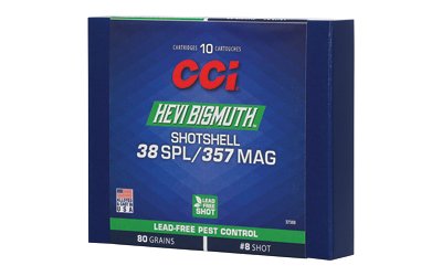 CCI 38/357 BISMUTH SHOTSHELL 10/200 by CCI Ammunition