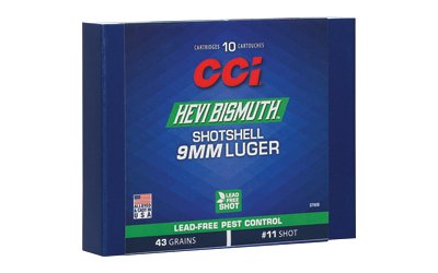 CCI 9MM BISMUTH SHOTSHELL 10/200 by CCI Ammunition