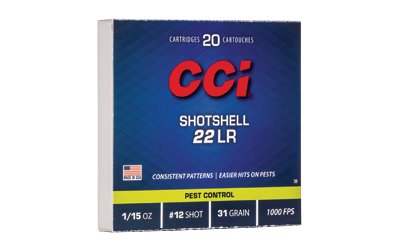 CCI P22SS 22LR SHOTSHELL 20/2000 by CCI Ammunition