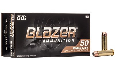 BLAZER BRASS 357MAG 158GR 50/1000 by CCI Ammunition