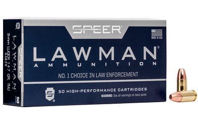 SPR LAWMAN 9MM 147GR TMJ 50/1000 by Speer