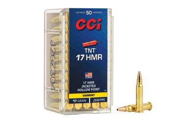 CCI 17HMR 17GR TNT HP 50/2000 by CCI Ammunition