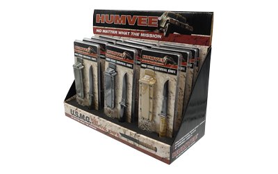 CBG HUMVEE NCK KNF DSPLY 12PC W/STH by Caliber Gourmet