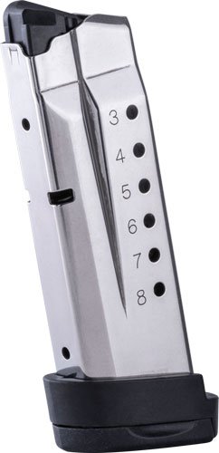 CHECKMATE MAGAZINE S&W SHIELD - 9MM STAINLESS 8RD by Check Mate Industries