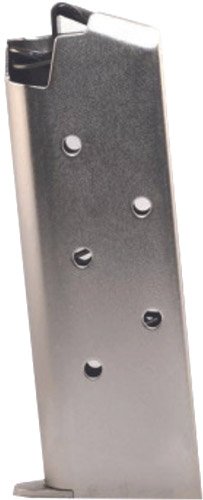 PRO MAG MAGAZINE COLT MUSTANG - POCKETLITE 380ACP 6RD NICKEL by ProMag