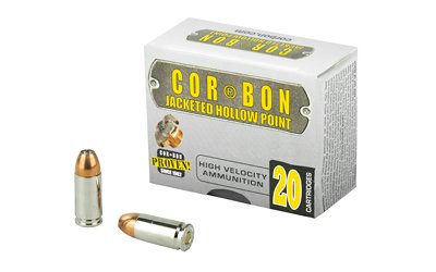 CORBON 9MM+P 115GR JHP 20/500 by Cor-Bon