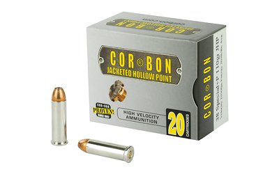 CORBON 38SPL+P 110GR JHP 20/500 by Cor-Bon
