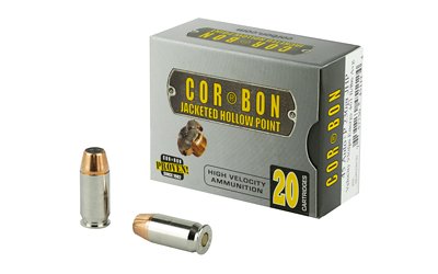 CORBON 45ACP+P 230GR JHP 20/500 by Cor-Bon