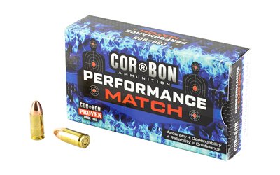 CORBON 9MM LUGER 147GR FMJ 50/1250 by Cor-Bon