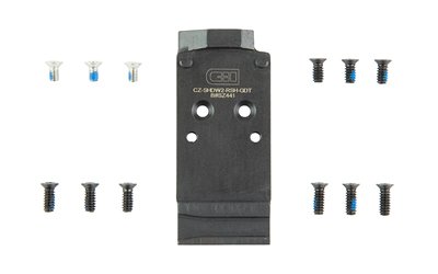 C&H PLT CZ SHDW 2 OR TO RMR W/DT ST by C&H Precision