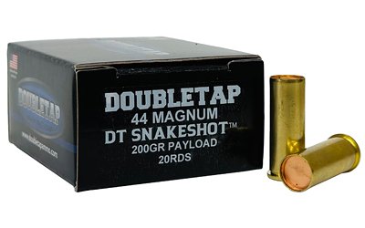 DBLTAP SNAKESHOT 44MAG 200GR 20/1000 by Double Tap Ammunition