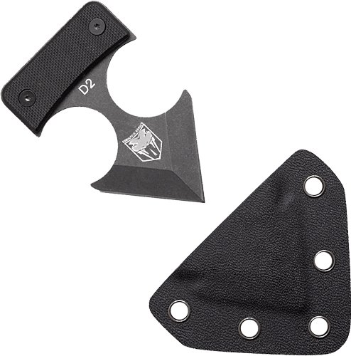 COBRATEC DEFENDER D2 STEEL 3" - TOTAL LENGTH KYDEX SHEATH by CobraTec Knives