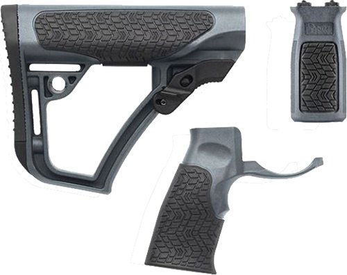 DANIEL DEF. AR15 FURNITURE KIT - M-LOK MILSPEC TORNADO GREY by Daniel Defense