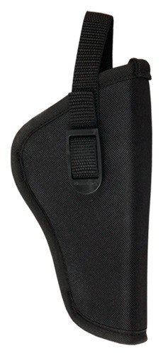 BULLDOG OWB HOLSTER W/ TB RH - PIT BULL NYLON BLACK MED REVOL by Bulldog Cases